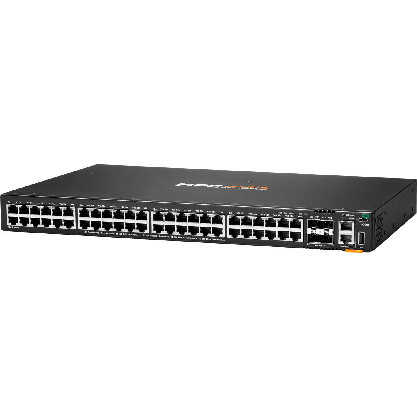 HPE Aruba Networking CX 6200F 48G 4SFP TAA-compliant Switch