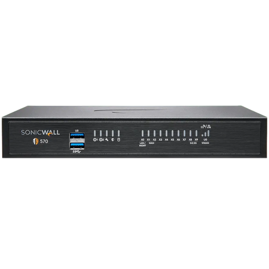 (3 & FREE OFFER) SONICWALL TZ570 SECURE UPGRADE ADVANCED EDITION 3YR (INCLUDES 1YR CSE) [03-SSC-3018]