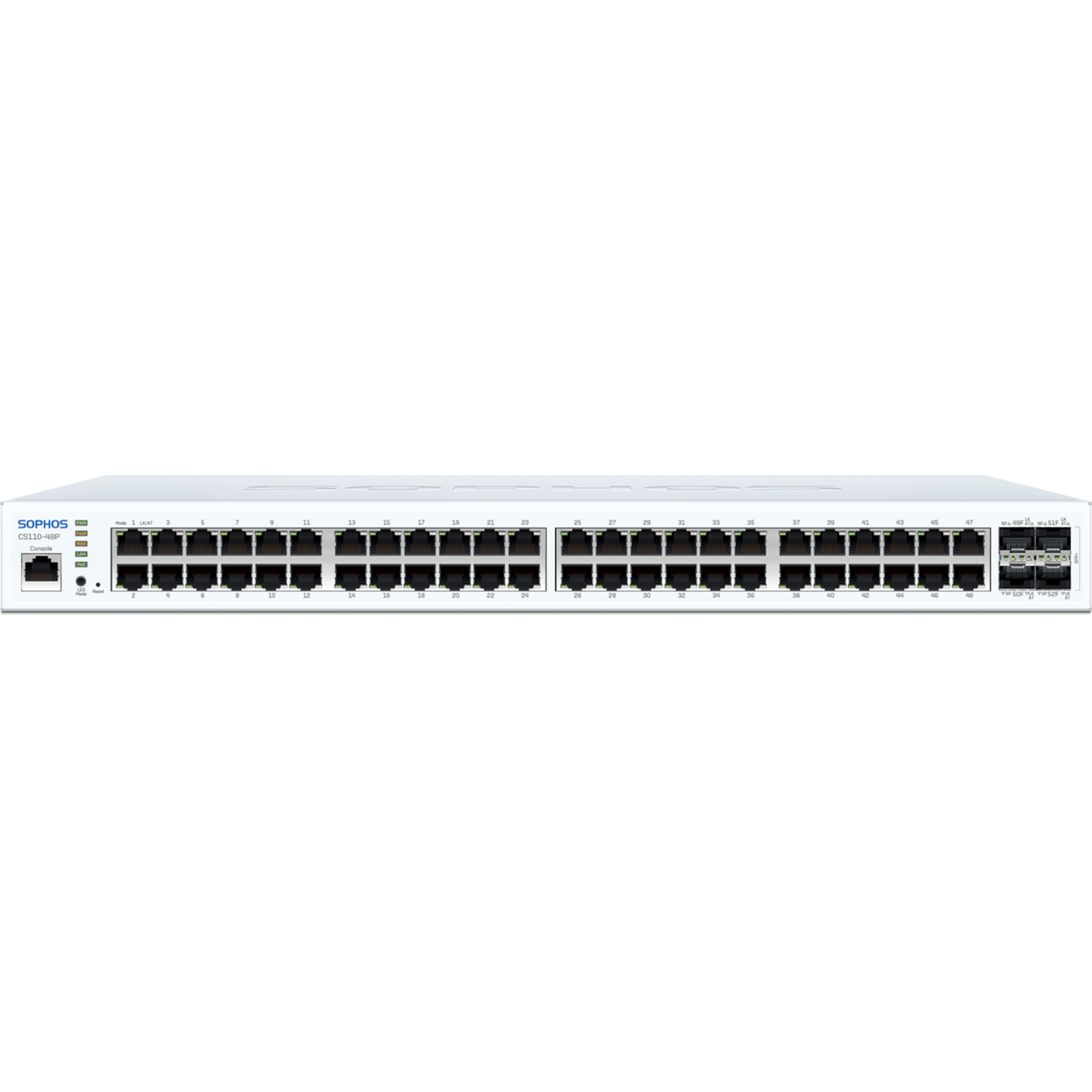 CS110-48P Sophos Switch - 48 port with PoE - EU power cord [C14BTCHEU]
