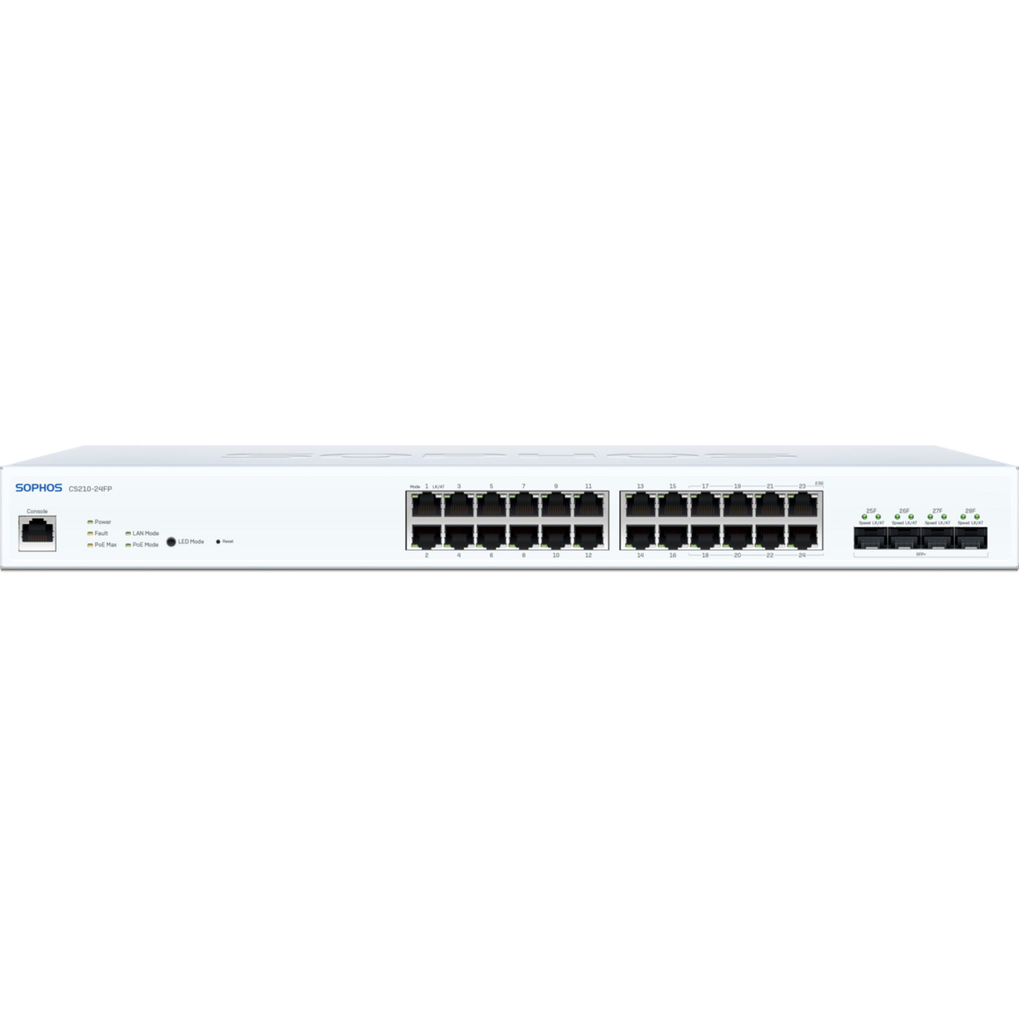 CS210-24FP Sophos Switch - 24 port (8x2.5G) with Full PoE - EU power cord [C22CTCHEU]