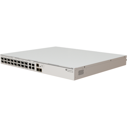 MikroTik Cloud Router Switch 16 Port QSFP28 4xSFP28 2x10Gbps [CRS520-4XS-16XQ-RM]