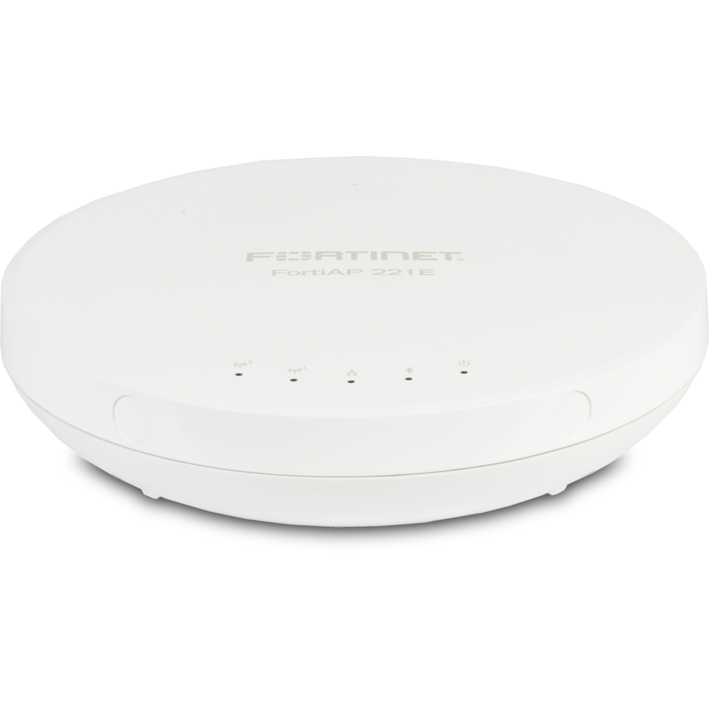FortiAP-221E Indoor Wireless  AP - Dual radio (802.11 b/g/n and 802.11 a/n/ac Wave 2, 2x2 MU-MIMO), internal antennas, 1 x 10/100/1000 RJ45 port, BT / BLE. Ceiling/wall mount kit included.For power order: 802.3af PoE injector GPI-115 or AC ad [FAP-221E-F]