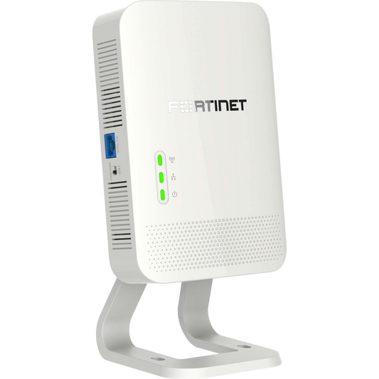 FortiAP-23JK Wall Plate AP - Wi-Fi-7 Tri-band 2.4/5/6GHz 2+2+2 2 streams 4 radios, internal antennas, 1 x 10G, 3 x 10/100/1000 RJ45 port (1x 802.3af PoE PSE, 2x Non-PoE Ports), BT / BLE, 1x RJ45 Serial Port. Wall plate mounting kit included.  [FAP-23JK-E]