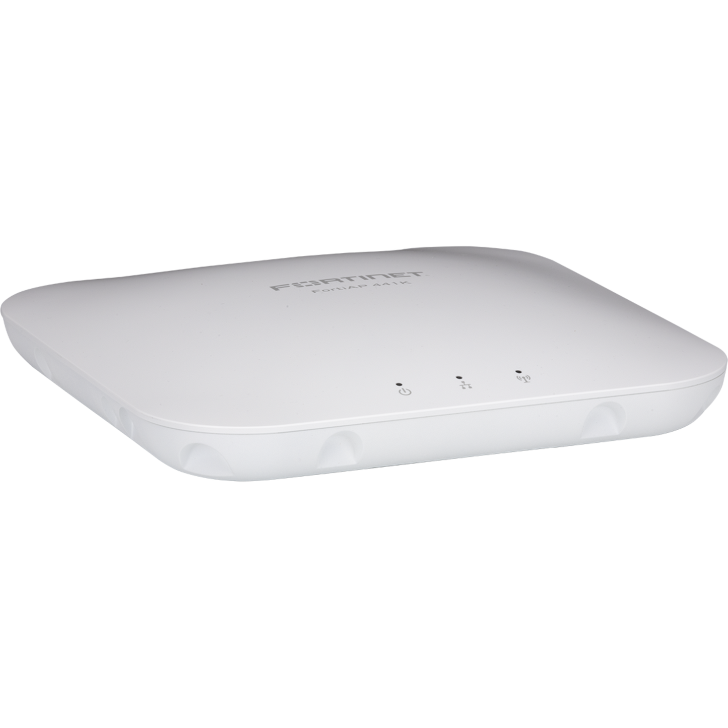 FortiAP-441K Indoor Wireless AP - 4 radios (Wi-Fi-7 Tri-band 2.4/5/6GHz 4+4+4 4 streams 4 radios) [Note: 6GHz band not available in all regulatory domains. Use of the 6GHz band subjects to regional regulatory authority approval], internal ant [FAP-441K-E]