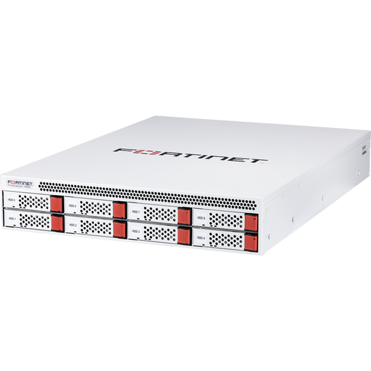 FortiAnalyzer-1000G Centralized logging & analysis appliance - 2x 2.5GbE RJ45 + 2 x 25GbE SFP28, 32TB storage, up to 660 GB/Day of Logs. [FAZ-1000G]