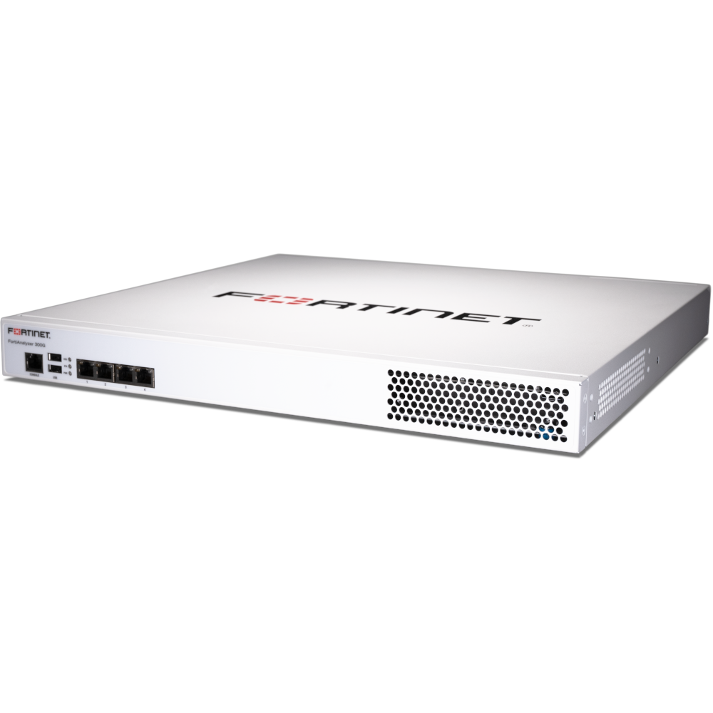 FortiAnalyzer-300G Centralized log & analysis appliance - 4x GE RJ45, 8TB storage, up to 100GB/Day of logs. [FAZ-300G]