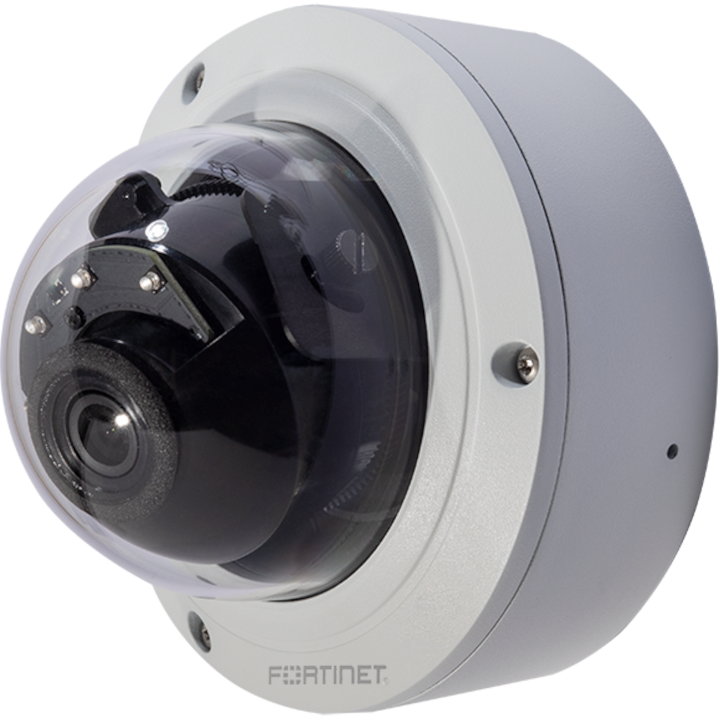 FortiCam-CD51 5 Megapixel Fixed Dome IP Camera, 20m IR LED, 2.8mm fixed lens, 1x 10/100 port with 802.3af PoE, Audio, HDR, Wifi, BLE, Vandal proof, Indoor/Outdoor Use, Rated IP67 [FCM-CD51]