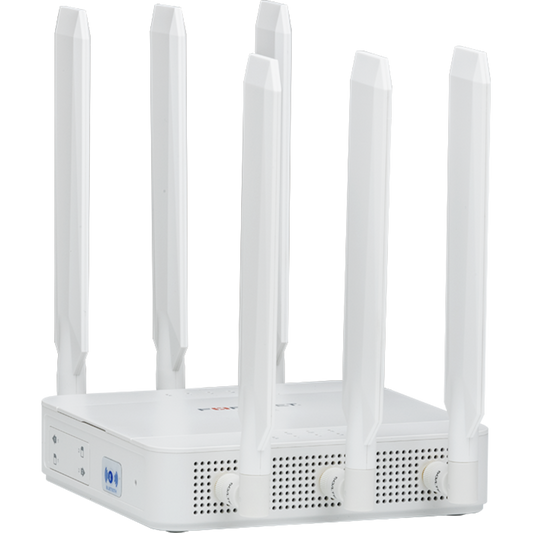 FortiExtenderVehicle-212F Semi-Rugged dual modem, Broadband Wireless WAN Router for Vehicle and OT applications, with 2x "Dual SIM 4G/LTE CAT-12 M.2 Module (DL/UL=600M/150Mbps)" for EU/APEC, /LATAM Carriers. 1x GE WAN + 4x GE LAN RJ45 ports i [FEV-212F-Y]
