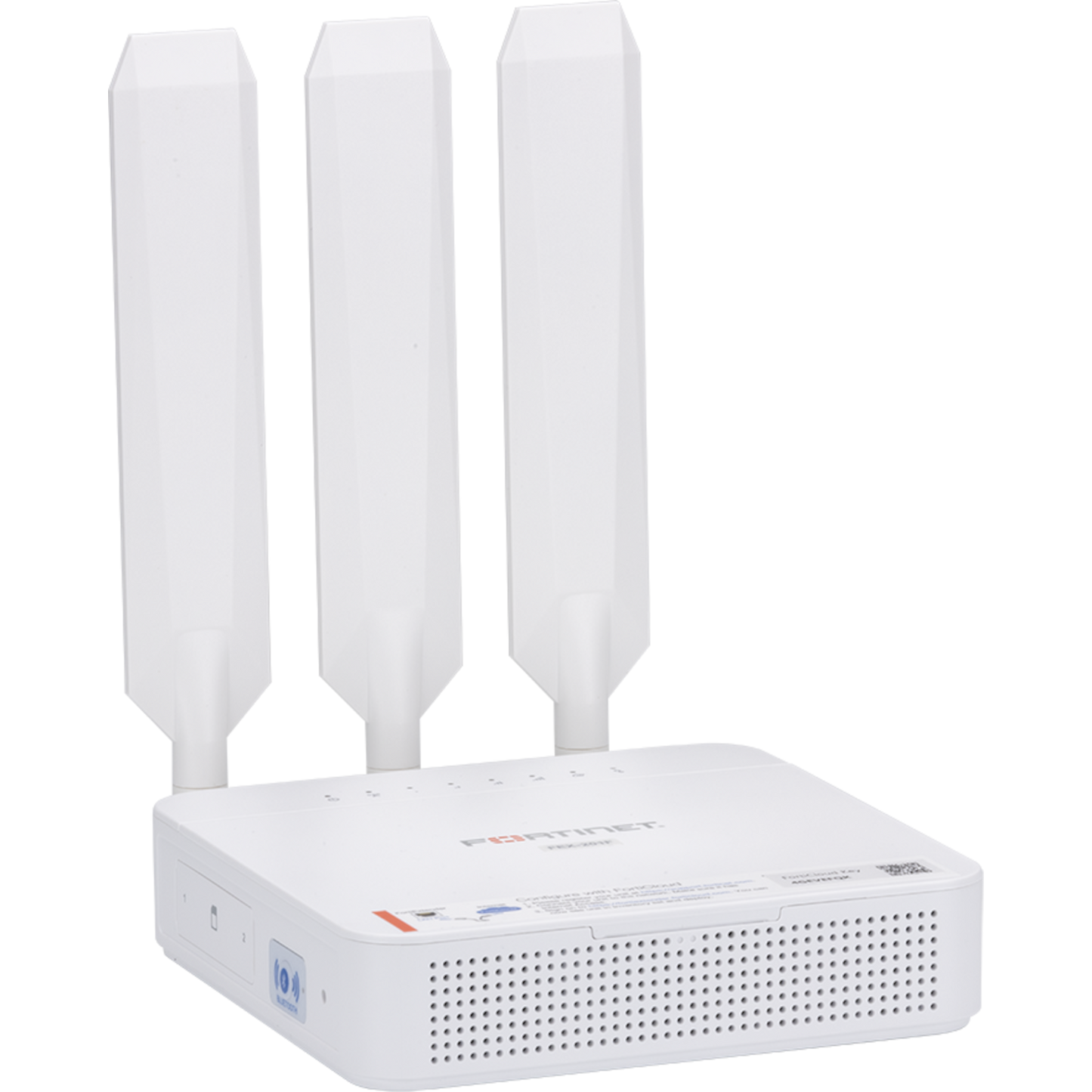 FortiExtender-201F-AM Indoor Broadband Wireless WAN Router with 1x "Dual SIM 3G/4G LTE CAT7 M.2 Module (DL/UL=300M/150Mbps)" for North America Carriers. 5x GE WAN/LAN configurable RJ45 ports including 1x 802.3af/at POE PD port and GPS/GNSS s [FEX-201F-AM]