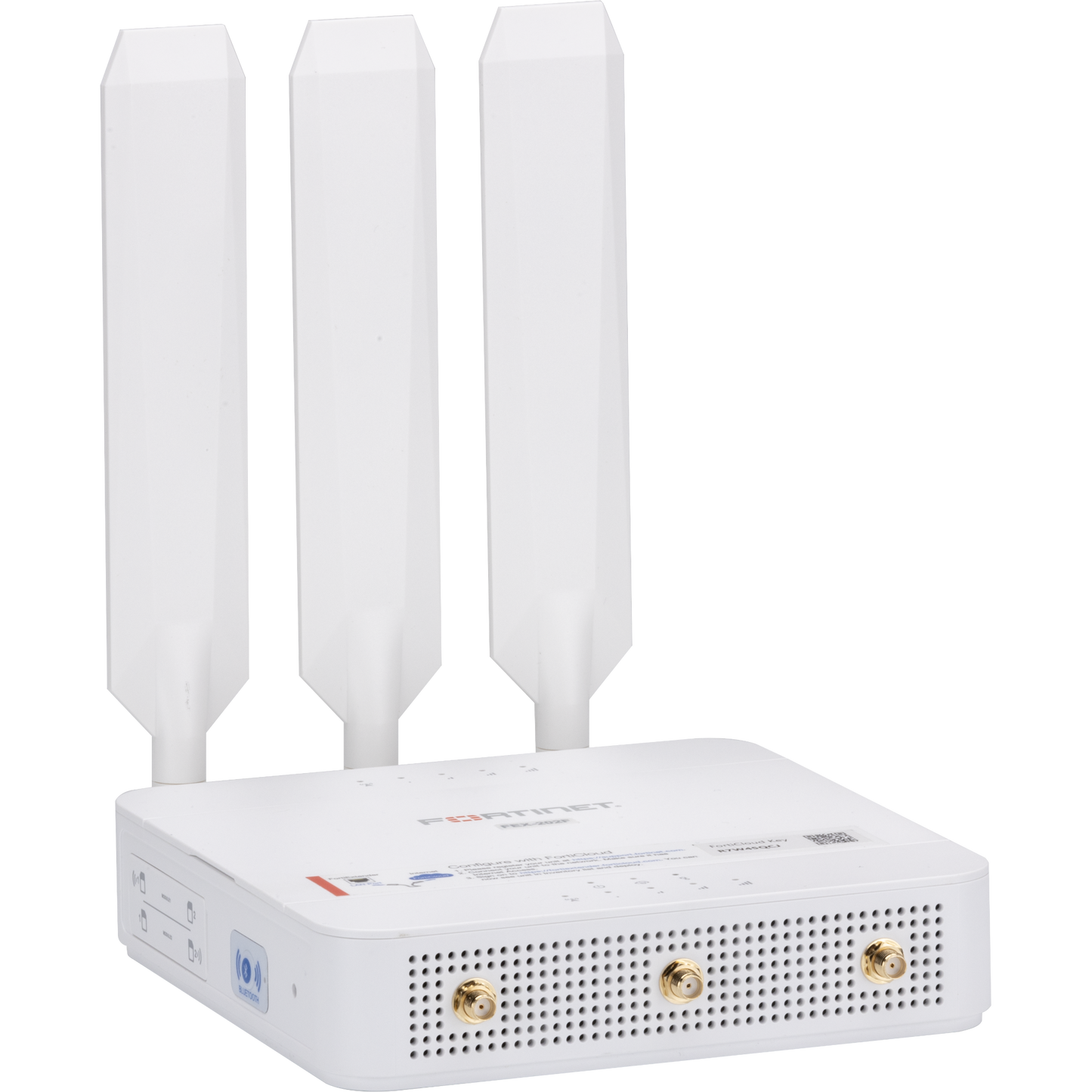 FortiExtender-202F-EA Indoor Broadband Dual Modem Wireless WAN Router with 2x "Dual SIM 3G/4G LTE CAT7 M.2 Module (DL/UL=300M/150Mbps)" for EMEA/APAC Carriers. 5x GE WAN/LAN configurable RJ45 ports including 1x 802.3af/at POE PD port and GPS [FEX-202F-EA]