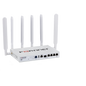 FortiExtender-511G-WIFI Indoor Broadband Wireless WAN Router with 1x "Dual SIM 5G Sub-6GHz M.2 Module" + 1x reserved eSIM for NA/EU/APAC Carriers. It has 1x 2.5GbE + 1x GbE Combo (SFP + RJ45) + 3x GbE RJ45 WAN/LAN configurable network po [FEX-511G-WIFI-I]