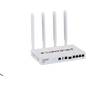 FortiExtender-511G-WIFI Indoor Broadband Wireless WAN Router with 1x "Dual SIM 5G Sub-6GHz M.2 Module" + 1x reserved eSIM for NA/EU/APAC Carriers. It has 1x 2.5GbE + 1x GbE Combo (SFP + RJ45) + 3x GbE RJ45 WAN/LAN configurable network po [FEX-511G-WIFI-V]