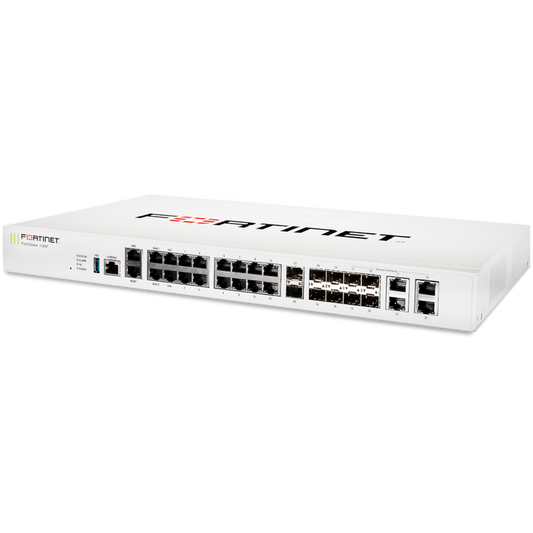 FortiGate-100F Hardware plus 5 Year FortiCare Premium and FortiGuard Unified Threat Protection (UTP) [FG-100F-BDL-950-60]
