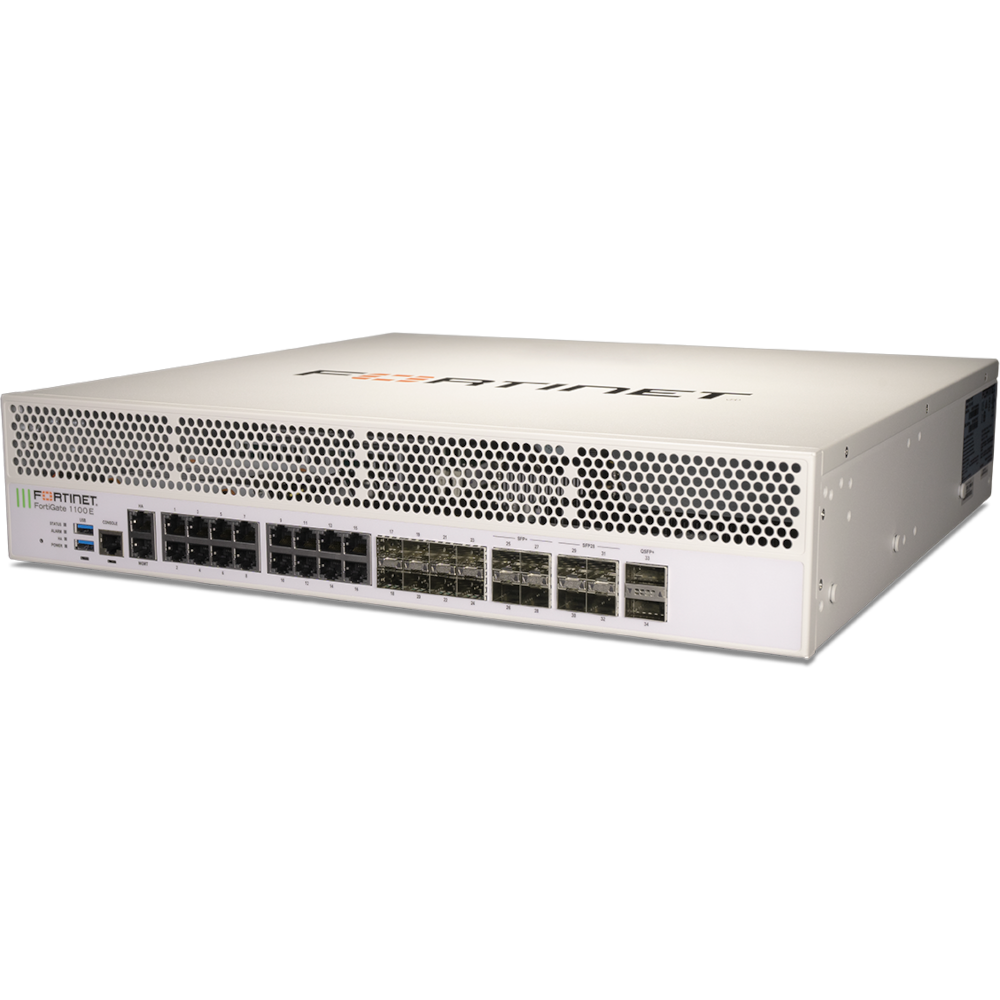 FortiGate-1101E Hardware plus 3 Year FortiCare Premium and FortiGuard Enterprise Protection [FG-1101E-BDL-809-36]
