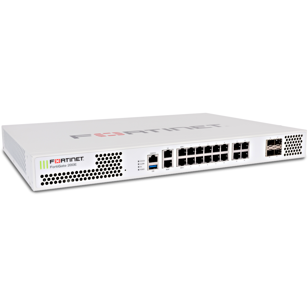 FortiGate-200E Hardware plus 3 Year FortiCare Premium and FortiGuard Unified Threat Protection (UTP) [FG-200E-BDL-950-36]