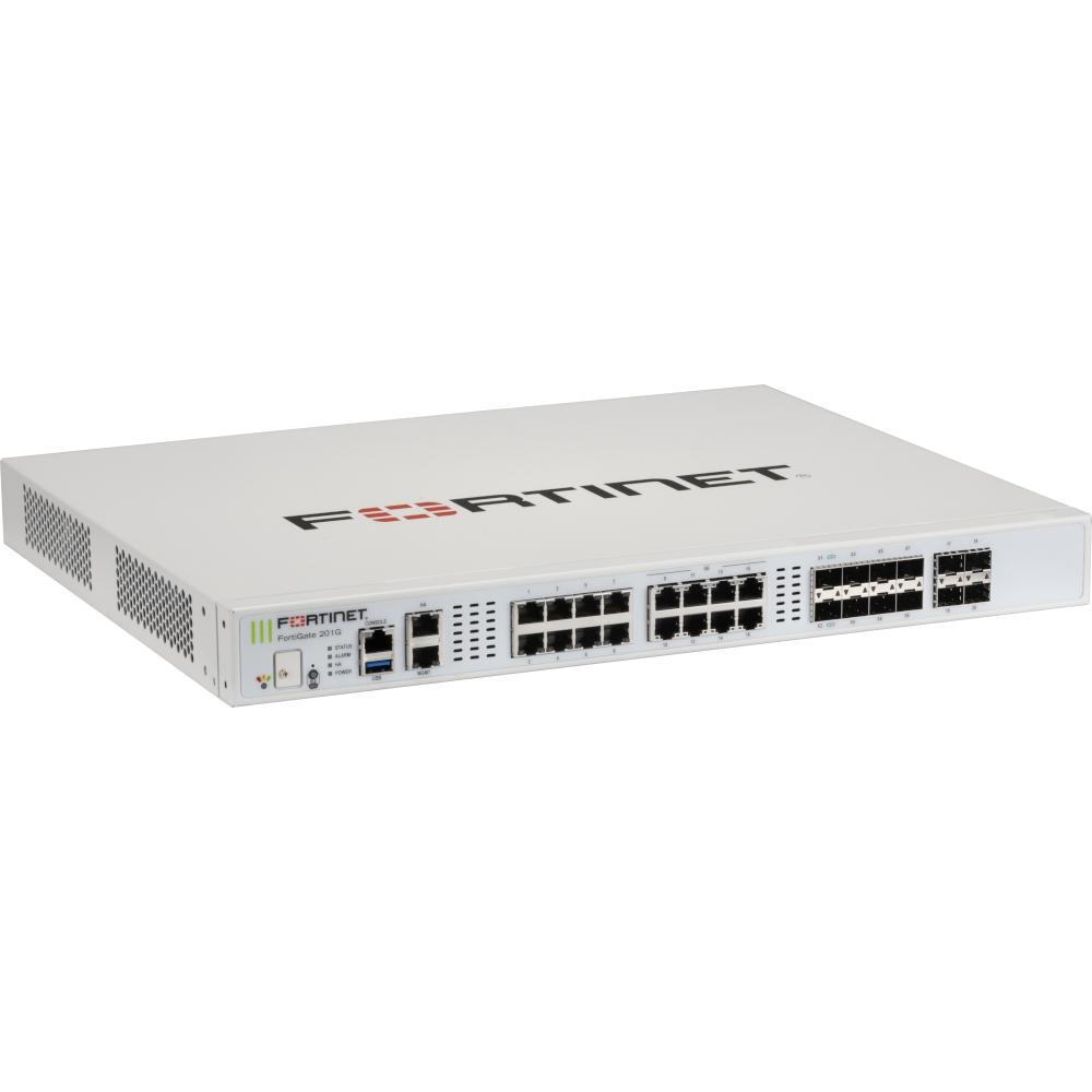 FortiGate-200G 10 x GE RJ45 (including 1 x MGMT port, 1 x HA port, 8 x switch ports), 4 x GE SFP slots, 8 x 5GE RJ45, 8 x 10GE SFP+ slots, NP7Lite and CP10 hardware accelerated. [FG-200G]