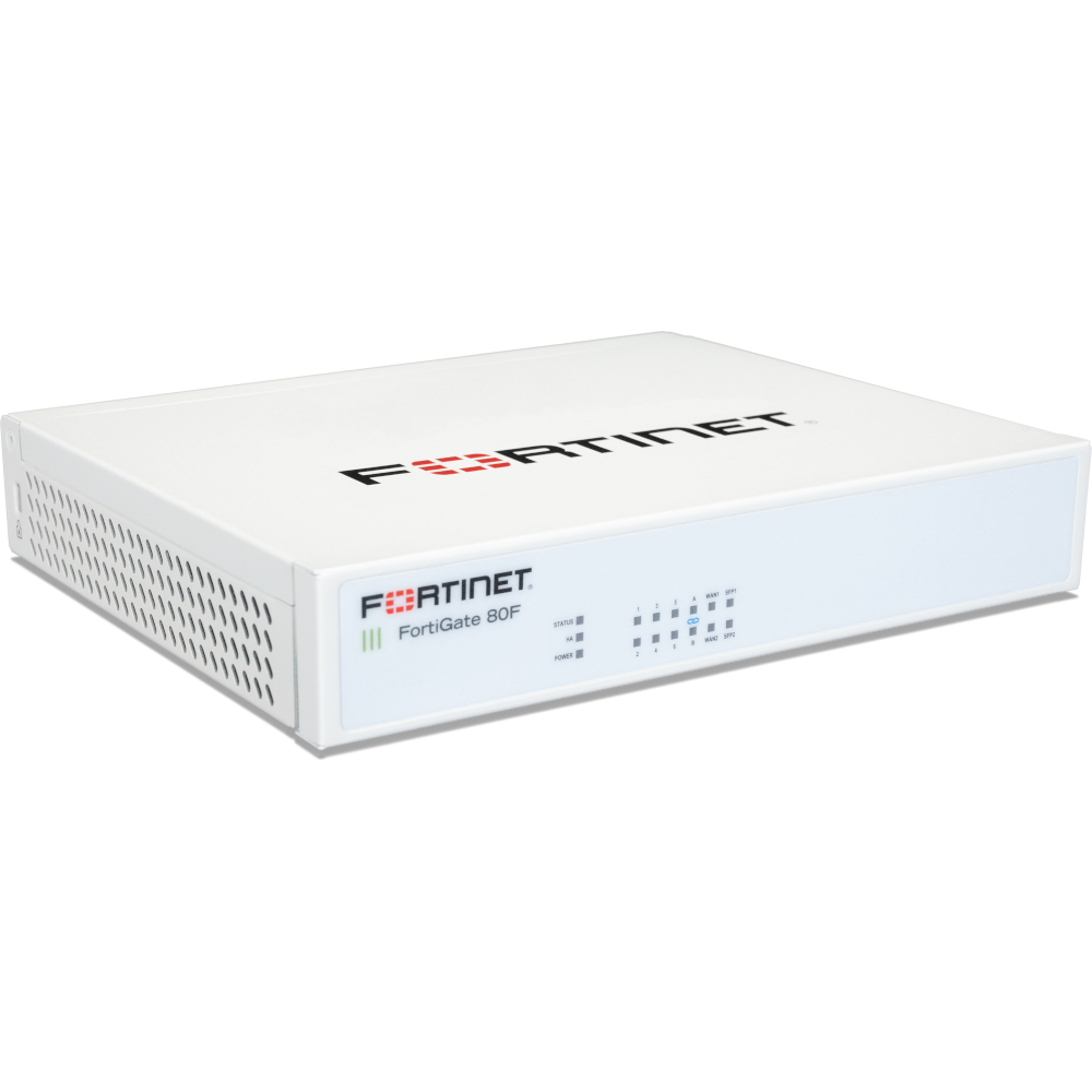 FortiGate-80F Hardware plus 1 Year FortiCare Premium and FortiGuard Enterprise Protection [FG-80F-BDL-809-12]