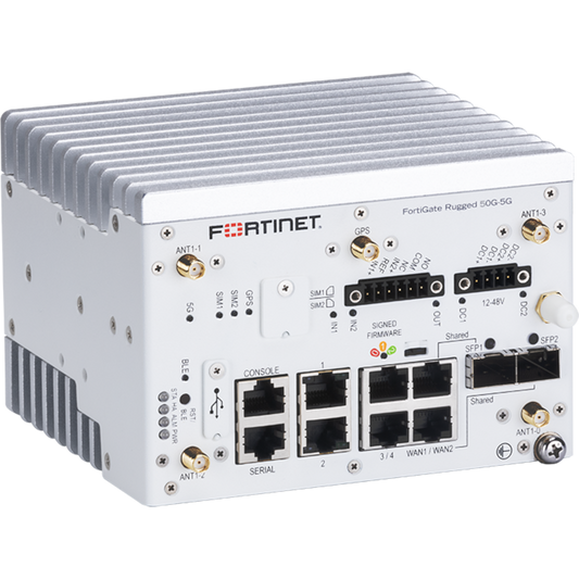 FortiGateRugged-50G-5G Hardware plus 3 Year FortiCare Premium and FortiGuard Unified Threat Protection (UTP) [FGR-50G-5G-BDL-950-36]