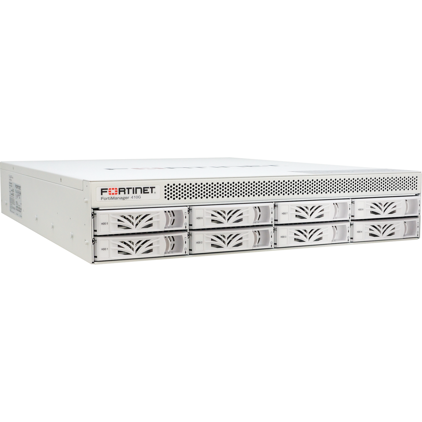 FortiManager-410G Centralized management appliance - 4 x GE RJ45, 2 x SFP, 32 TB self-encrypting storage, up to 150x Fortinet devices/Virtual Domains. [FMG-410G]