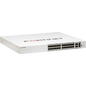FortiSwitch-1024E Layer 2/3 FortiGate switch controller compatible switch with 24 x GE/10GE SFP/SFP+ slots and 2 x 100GE QSFP28. Dual AC power supplies [FS-1024E]