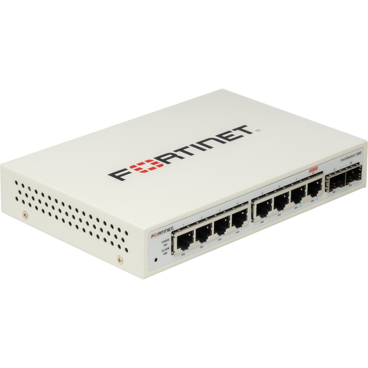 FortiSwitch-108F L2 Switch - 8 x GE RJ45 ports, 2 x GE SFP, Fanless, 12V/3A power adapter of input voltage 100 - 240VAC. Switch can also be powered over ethernet on Port 8 (PD port),  FortiGate Switch controller compatible. [FS-108F]