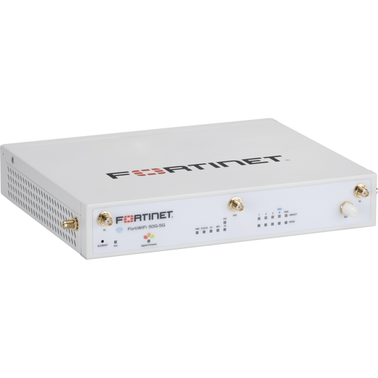 FortiWiFi-50G-5G-II Hardware plus 5 Year FortiCare Premium and FortiGuard Enterprise Protection [FWF-50G-5G-II-Y-BDL-809-60]