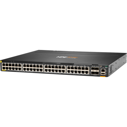 HPE Aruba Networking CX 6300M 48-port 1GbE Class 4 PoE and 4-port SFP56 Switch