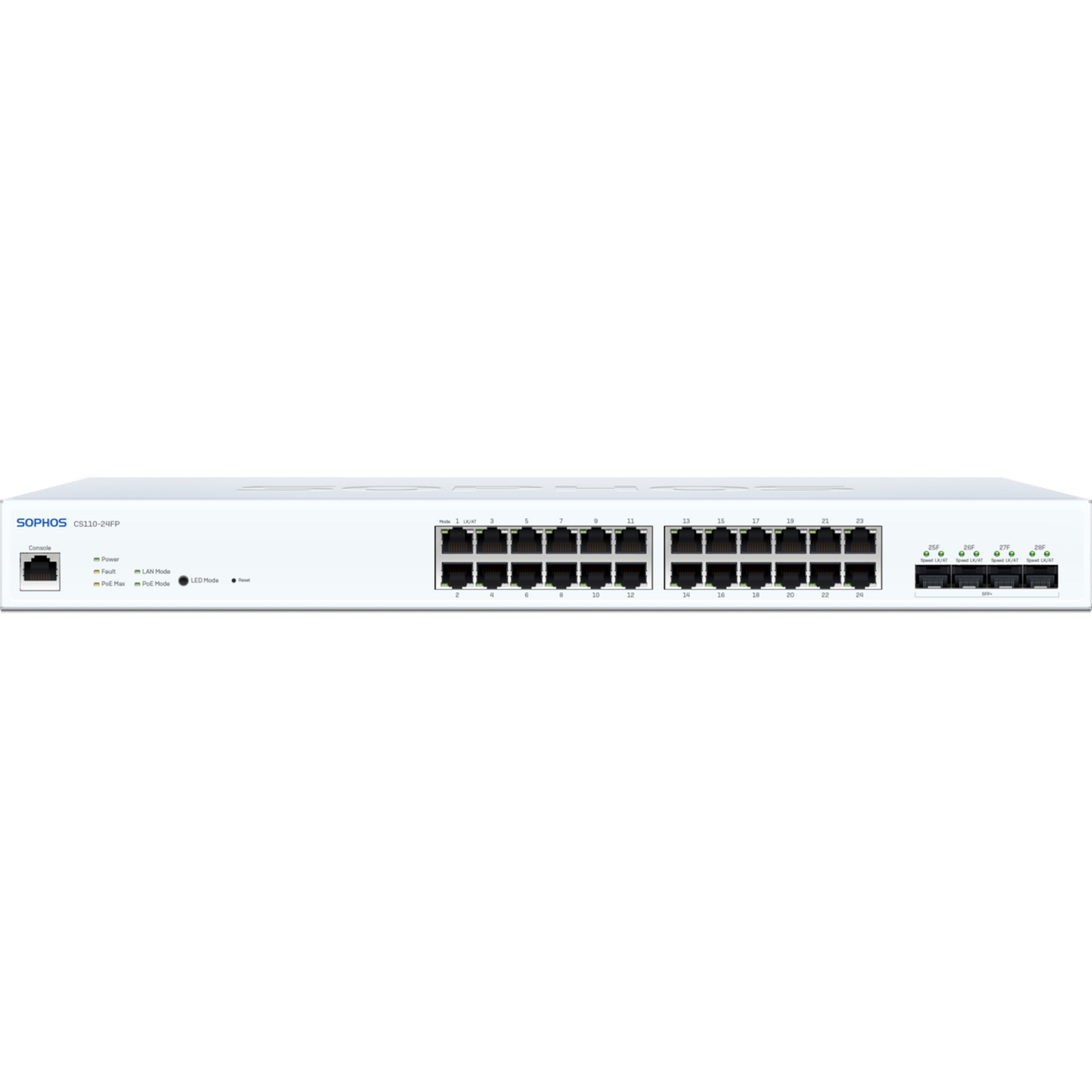 CS110-24FP Sophos Switch - 24 port with Full PoE with Support, 3-year - EU power cord [LS12FZ36ZZPCEU]