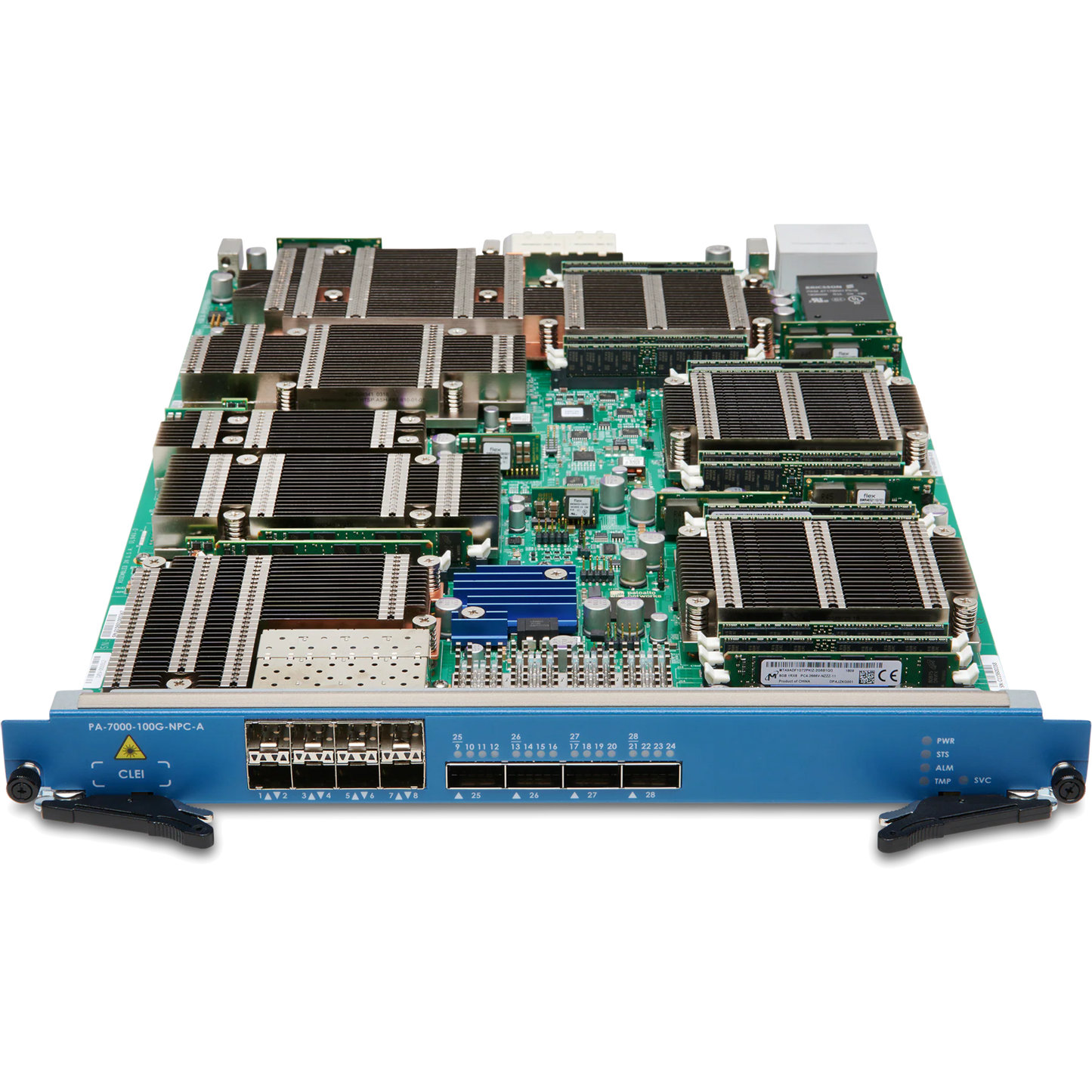 PA-7000, Network Processing Card with 8xSFP/SFP+, 4xQSFP+/QSFP28, auto speed sensing all ports, 32M sessions, on site FRU [PAN-PA-7000-100G-NPC-A-OSF]