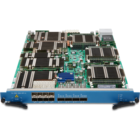 PA-7000, Network Processing Card with 8xSFP/SFP+, 4xQSFP+/QSFP28, auto speed sensing all ports, 32M sessions, on site FRU [PAN-PA-7000-100G-NPC-A-OSF]