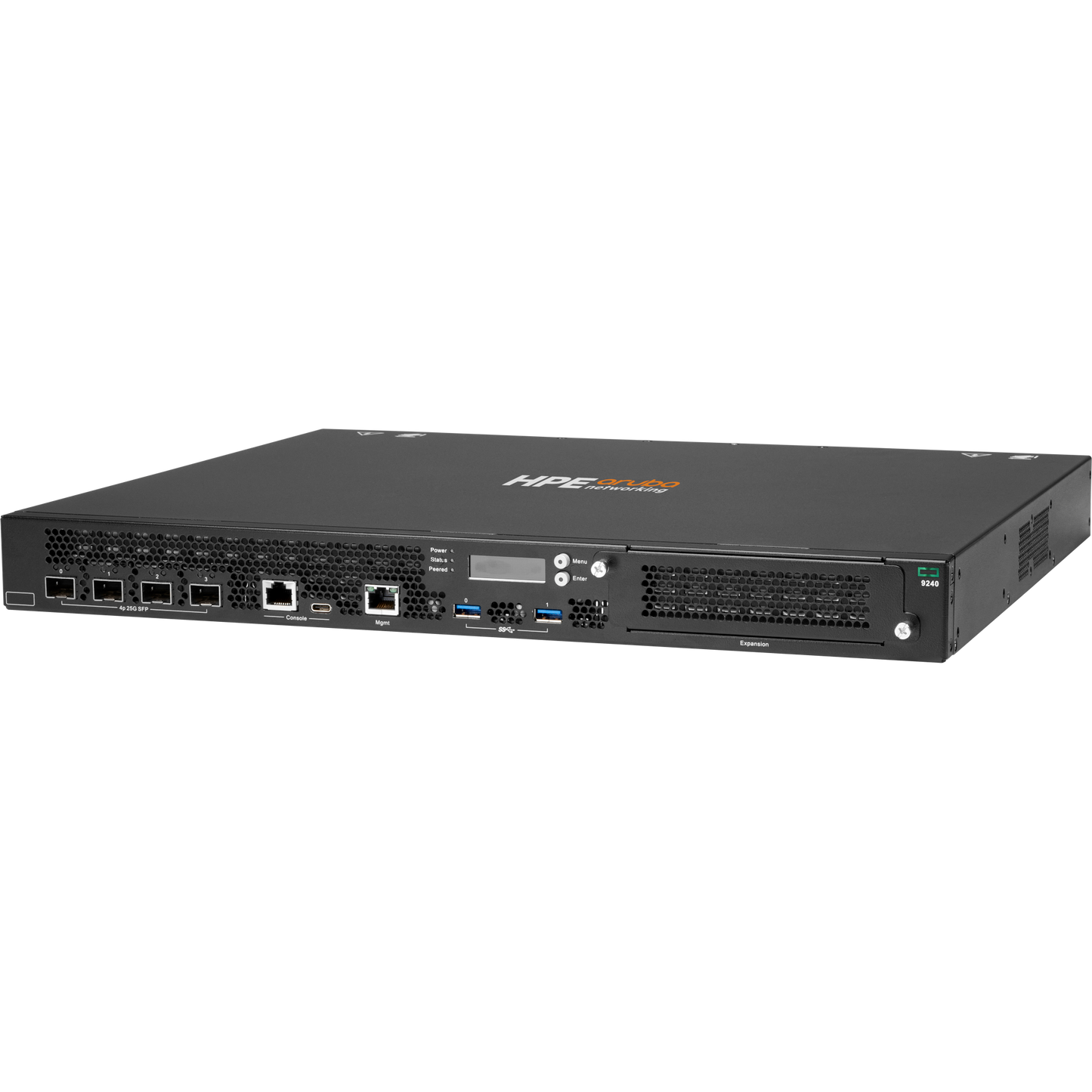 HPE Aruba Networking 9240 (RW) TAA 4xSFP28 1 Expansion Slot Campus Gateway