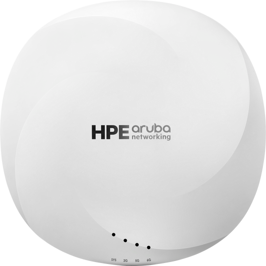 HPE Aruba Networking AP-635 (RW) Tri Radio 2x2 802.11ax Wi-Fi 6E Internal Antennas TAA Campus AP
