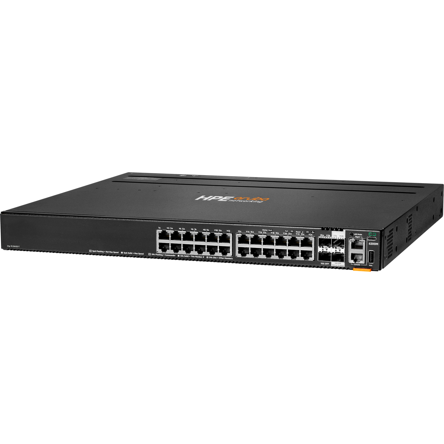 HPE Aruba Networking CX 6200M 24G 4SFP+ Switch