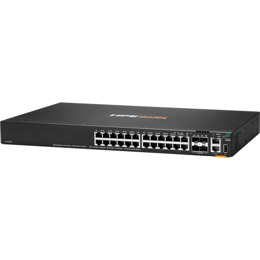 HPE Aruba Networking CX 6200F 24G 4SFP TAA-compliant Switch