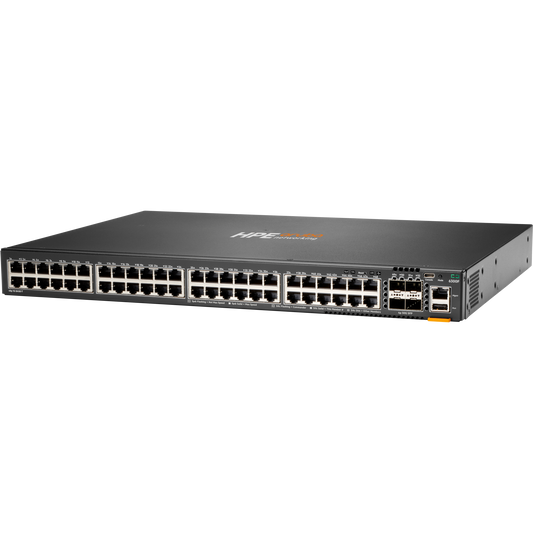 HPE Aruba Networking CX 6300F 48p 10M/100M/1G 4p SFP56 50G TAA Switch