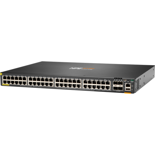 HPE Aruba Networking CX 6200F 48G Class-4 PoE 4SFP+ 740W TAA Switch