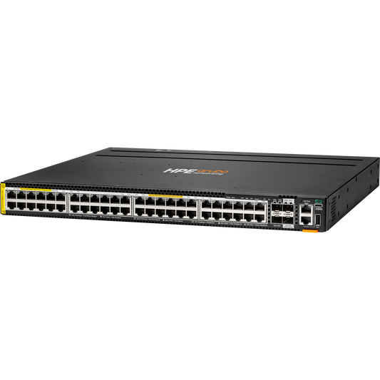 HPE ANW CX 6300L 48p Smart Rate 100M/1G/2.5G/5G Class6/8 2p SFP56 50G 2p SFP+ 1G/10G LRM Layer2 Sw